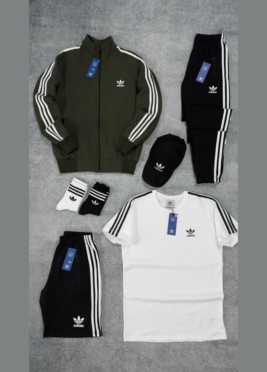 Набір 7в1 кофта-штани-футболка-шорти-кепка-шкарпетки 2 пари No Brand (325817877)