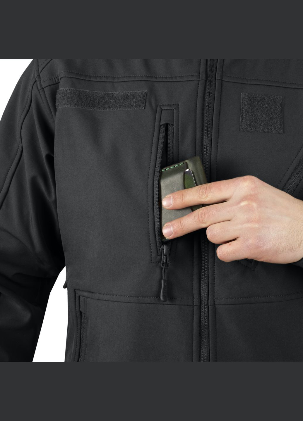 Куртка демисезонная софтшелл OFTSHELL JACKET SCU S Black Mil-Tec (315821884)