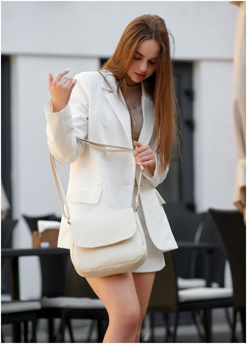 Сумка Кросбоди Rose SZN молочный (R-94000011-VS) Sambag (302450184)