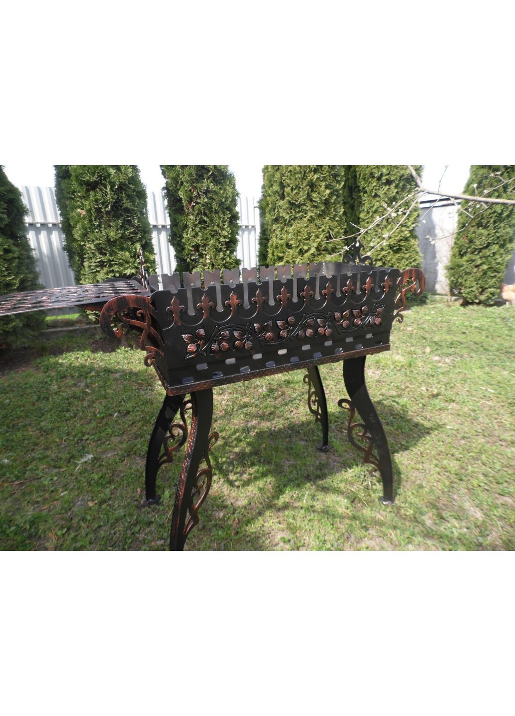 Кований Мангал Еліт «Іскра смаку» – шедевр із полум’я, натхненний музикою No Brand (362575305)