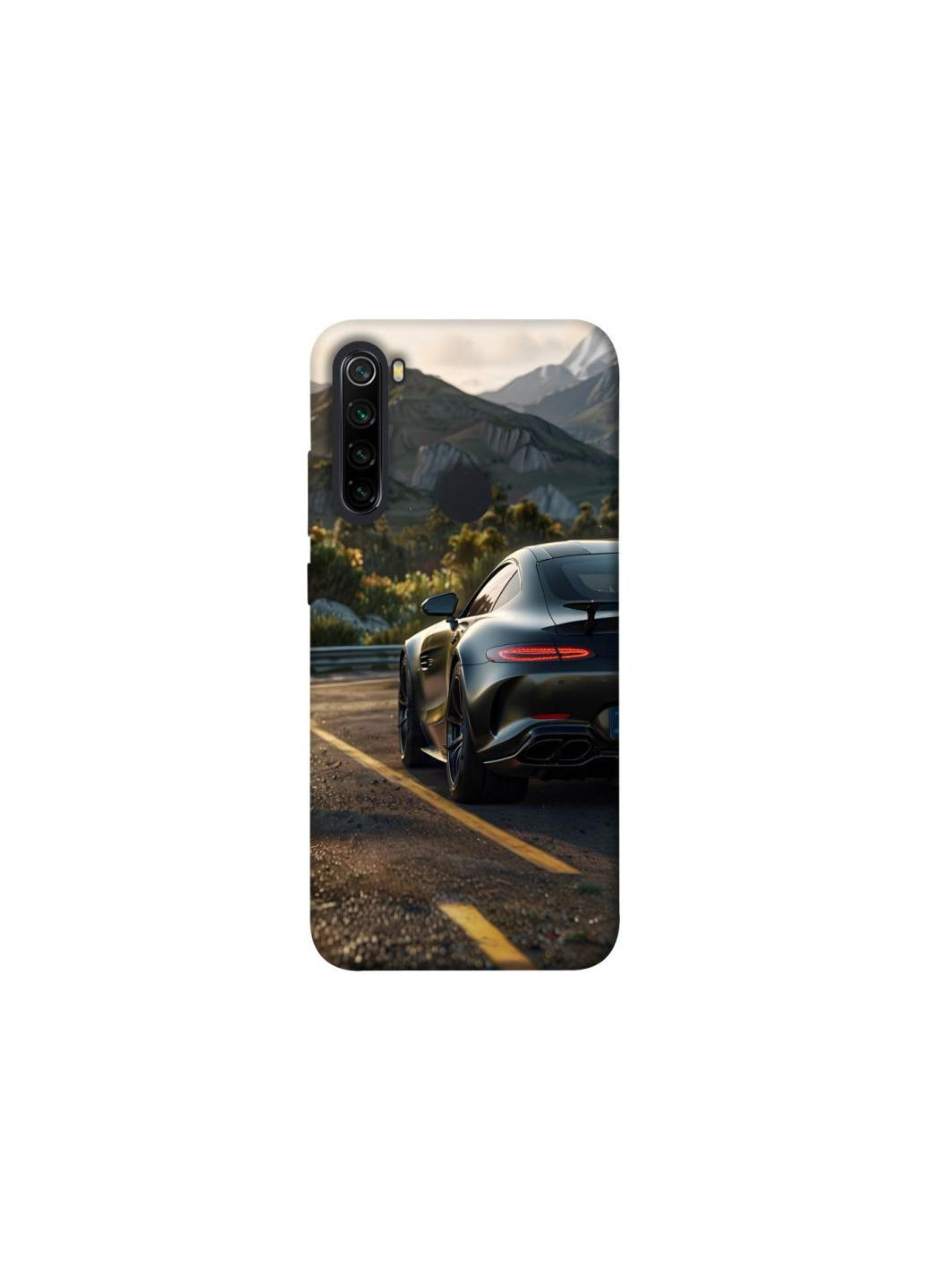 Чехол на Xiaomi Redmi Note 8 Car in the mountains Frontalka (347241023)