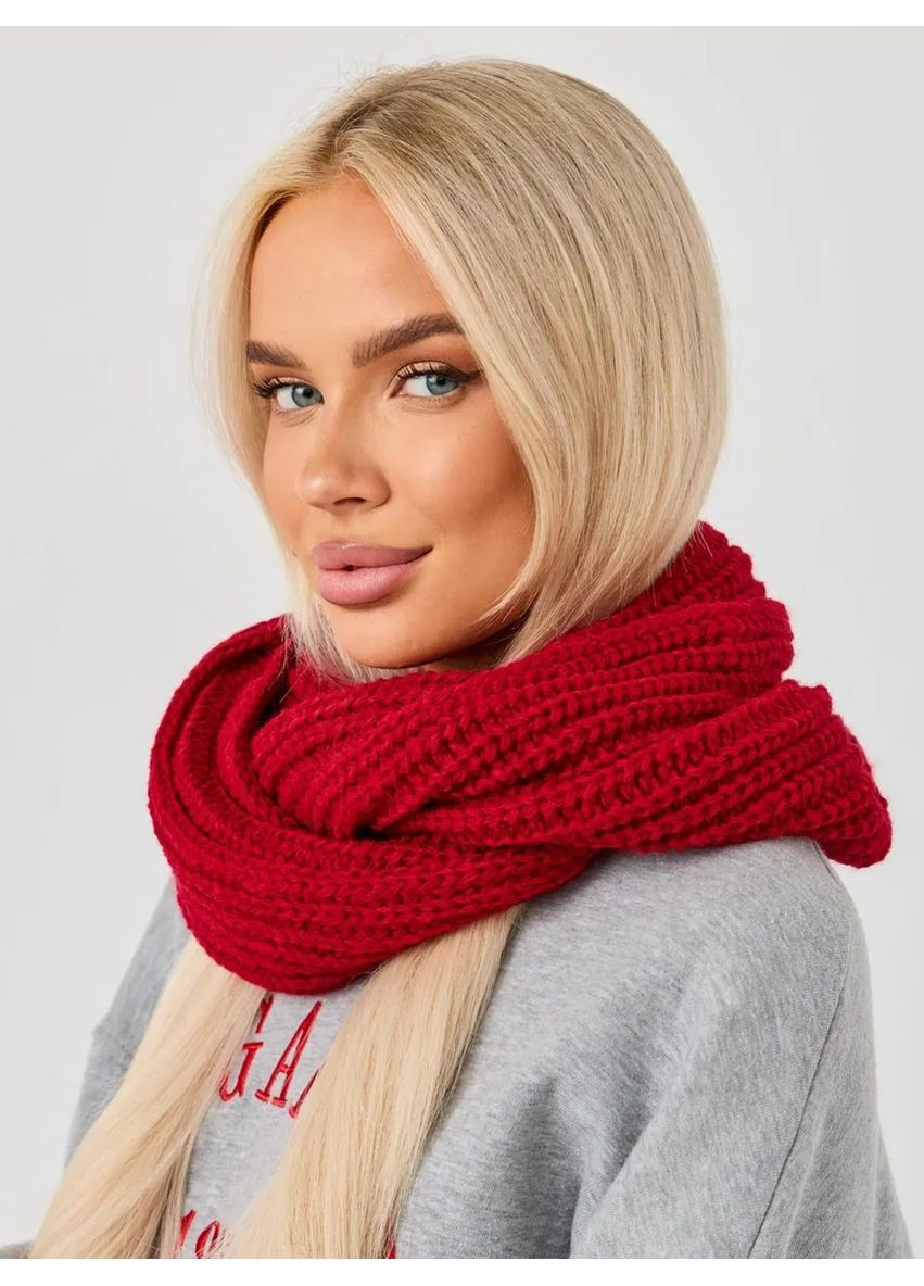 Женский шарф-снуд классический No Brand Хомут барбара (363254184)