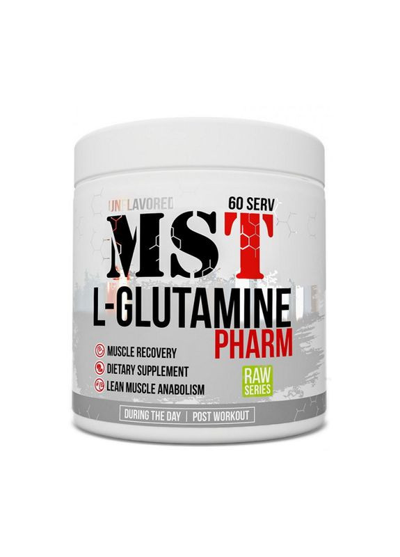 Амінокислота Glutamine Pharm, 300 грам MST (328088403)