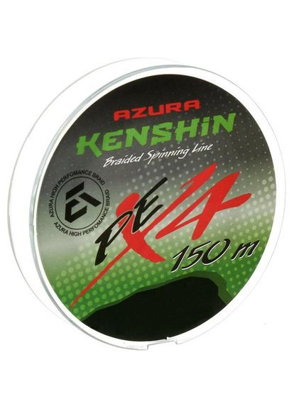 Шнур Kenshin PE X4 150м #0.4 0.104мм AKN-04 Azura (316617176)