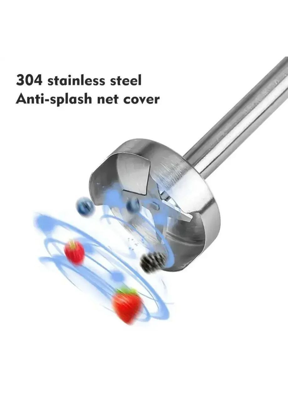 Блендер погружной электрический R294 600Вт с металлической ножкой 2 скорости RAF (362669757)