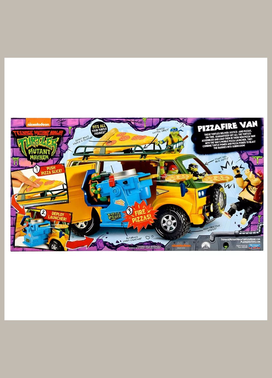 Ігровий набір Фургон доставки піци (83468) TMNT (326741549)