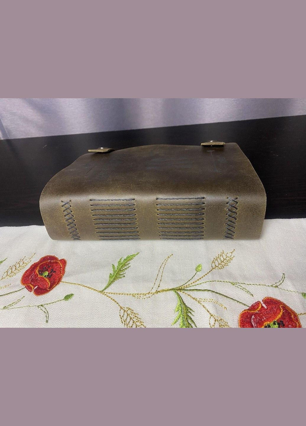 Блокнот для запису рецептів з натуральної шкіри 320 сторінок А5 No Brand (346871762)