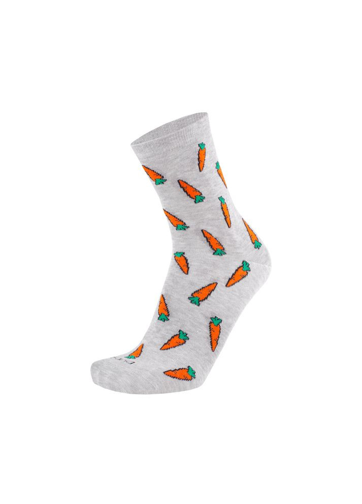 Світло-сірі шкарпетки чоловічі 7037р.27-29 світло-сірий Duna (351355974)