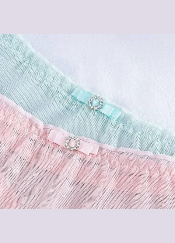 Набор женских трусиков стринг 6 шт No Brand Стрінги (325419081)