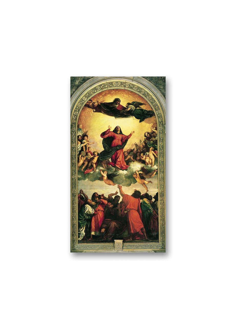 Печать на холсте Вознесения Девы Марии Тициан Вечеллио 40x60 No Brand (346496270)