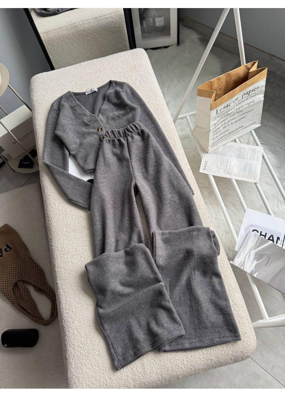 Жіночий костюм кардиган + штани палаццо — ЗАМІРИ В ОПИСІ DK/DL Мода без кордонів (371140289)