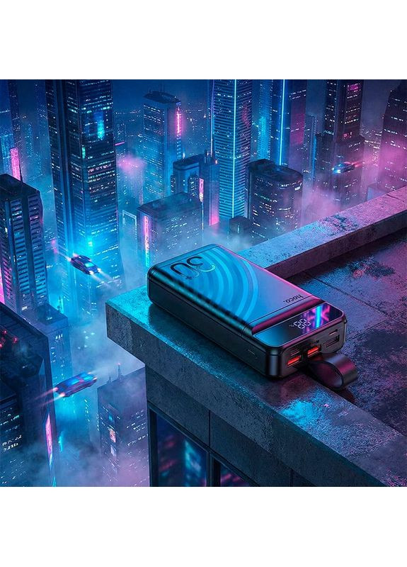 Powerbank J123B Element 30000 mAh 20W Black Hoco (370607964)