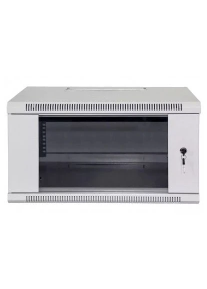 Шафа настінна 4U 19" 600x350 (WMNC-35-4U-FLAT) Hypernet (397095997)