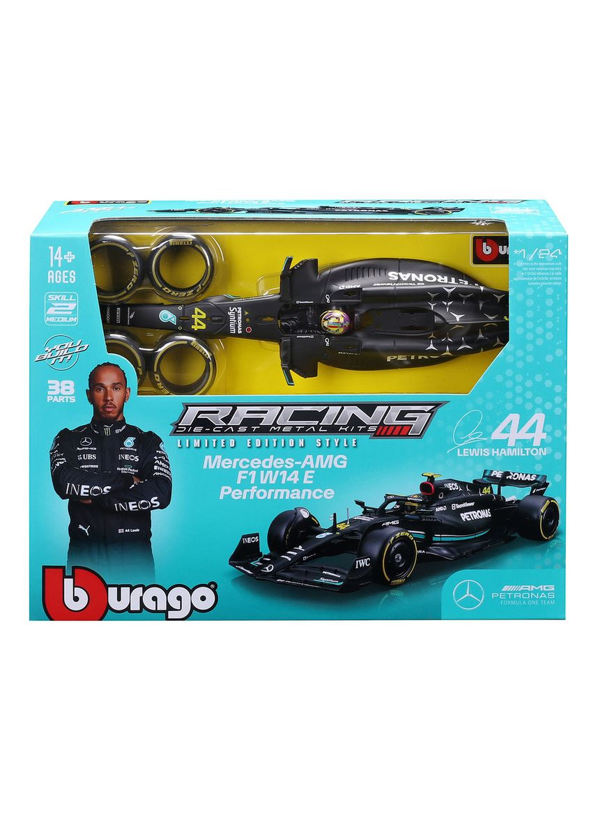 Авто-конструктор - Mercedes-AMG F1 W14 E Performance(1:24)(#44) Bburago (367728284)
