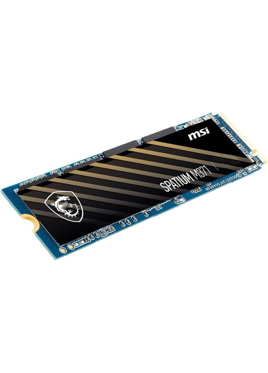 Накопичувач SSD 500GB Spatium M371 M.2 2280 PCIe 3.0 x4 NVMe 3D NAND TLC (S78-440K160-P83) MSI (363834066)