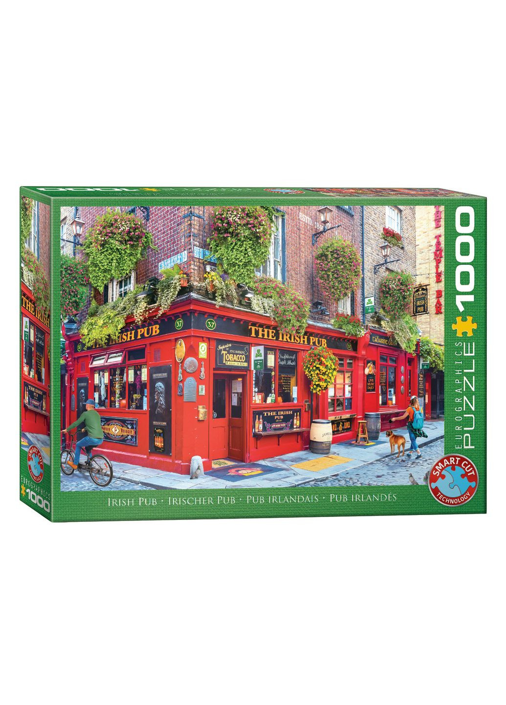 Пазл Ірландський паб, 1000 елементів () Eurographics 6000-5709 (328398962)