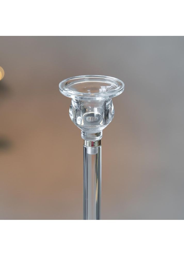 Набір з 3 підсвічників Світло прозорості 29,5 см ELISEY (366215073)