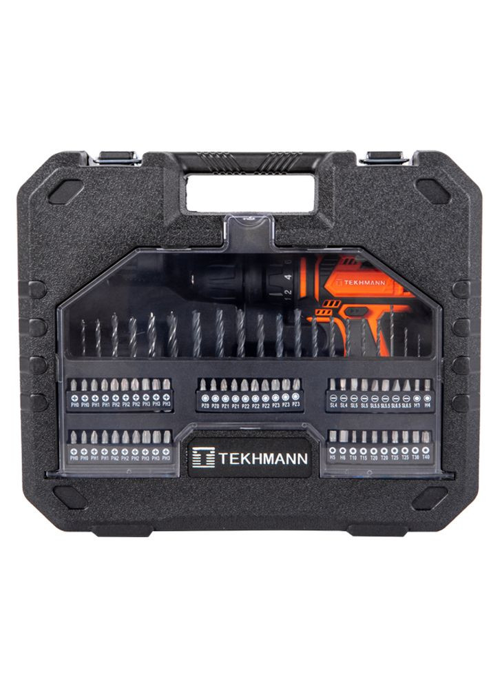 Шуруповерт-дрель аккумуляторная TCD-12/2 BS Kit (850979) Tekhmann (360418273)