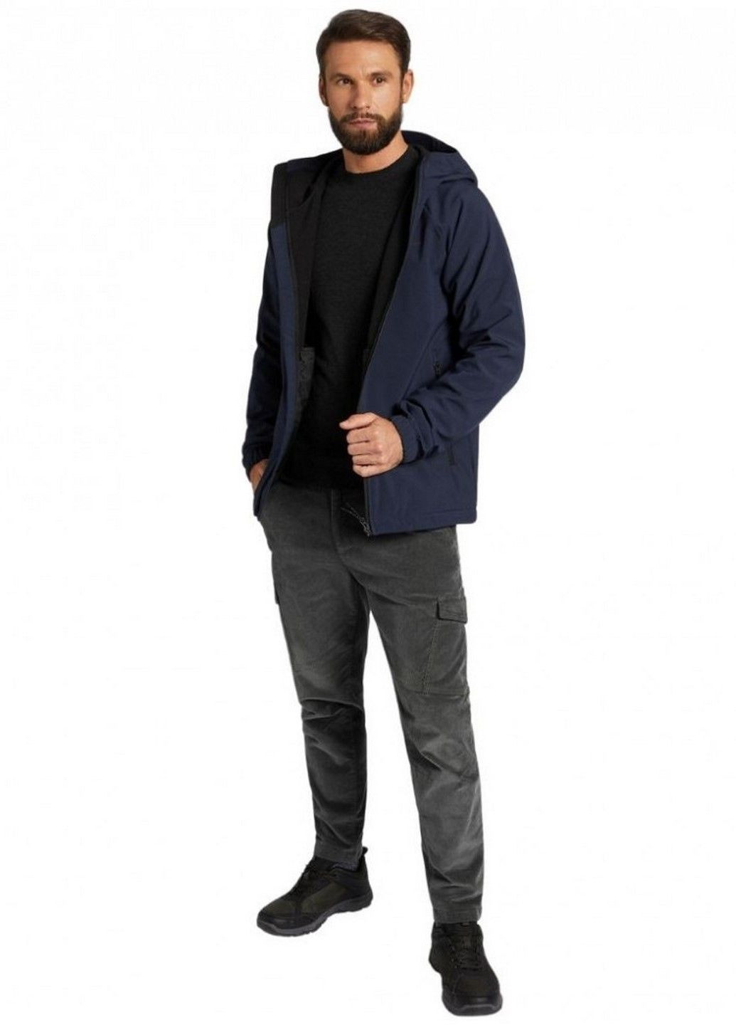 Синяя демисезонная мужская куртка 111784out-z4 Outventure