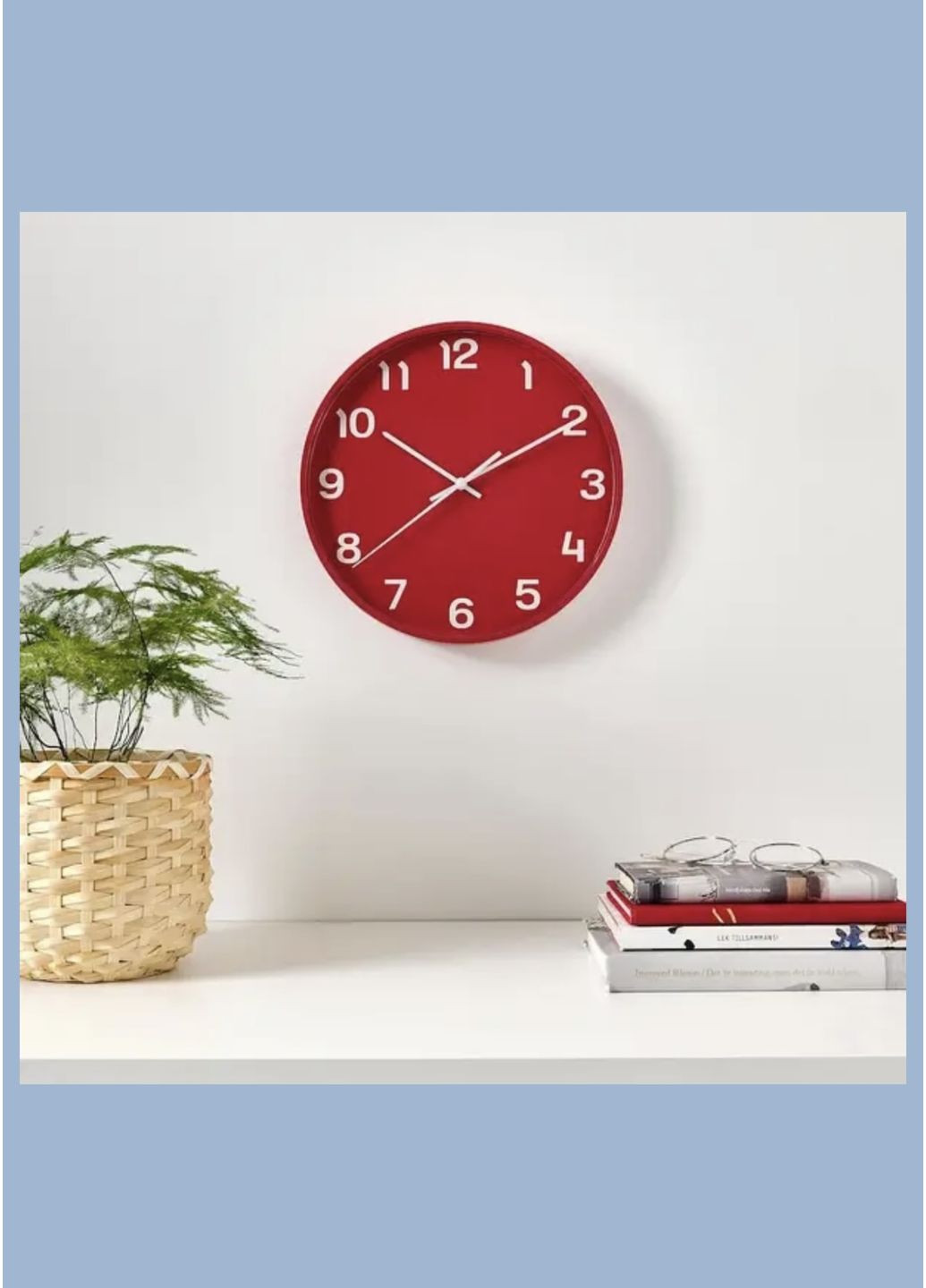Настенные часы, 28 см IKEA (354697723)