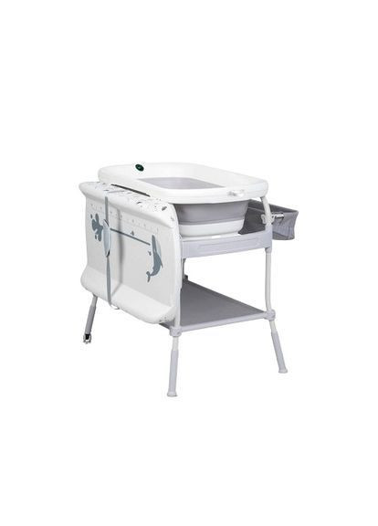 Набір для купання та сповивання Flip 2 в 1, білий з сірим () Colibro WA/CO/FLIP (370269076)