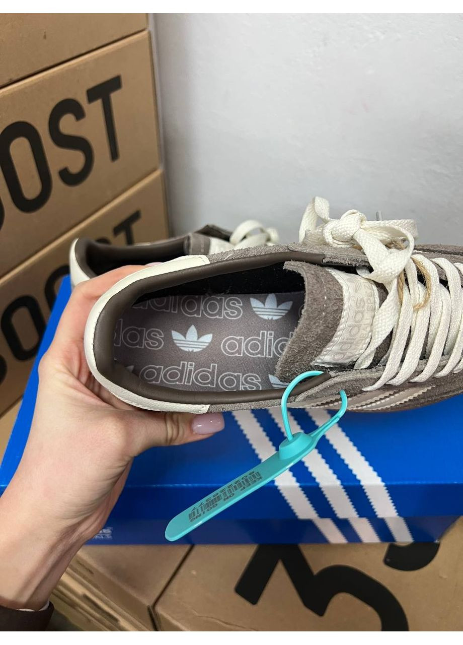 КРОССОВКИ ЖЕНСКИЕ ADIDAS SPEZIAL LIGHT BROWN АДИДАС СПЕЦИАЛ No Brand комбинированные демисезоны (367174482)