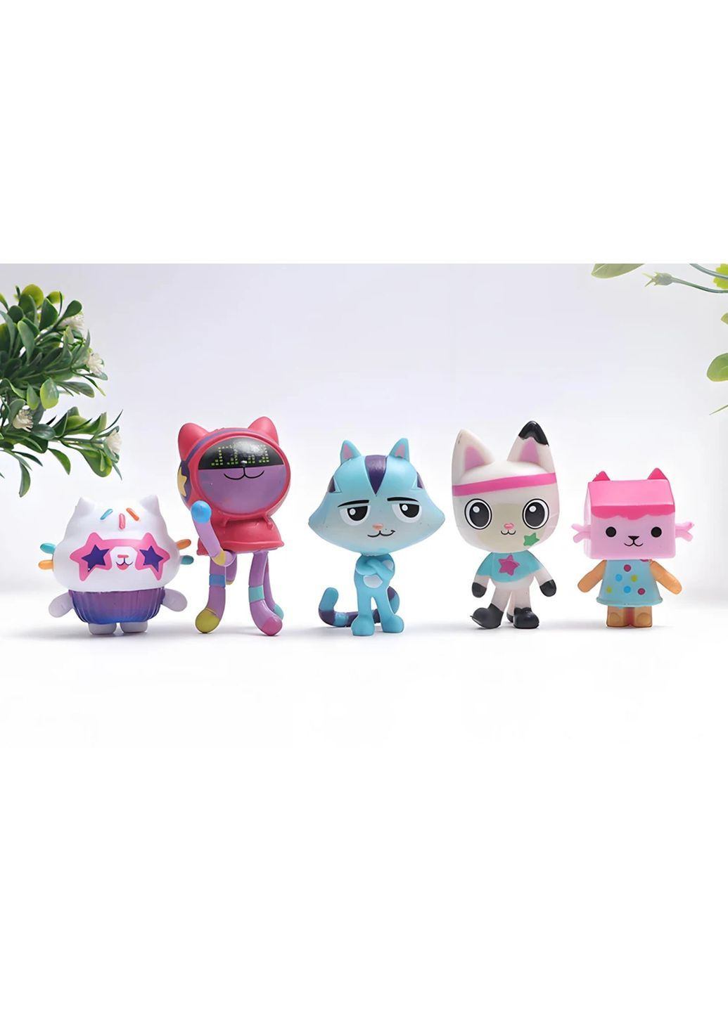 Фігурки, набір фігурок Габбі 13 шт із мультсеріалу Чарівний будиночок Габбі Gabby's Dollhouse No Brand (362954878)