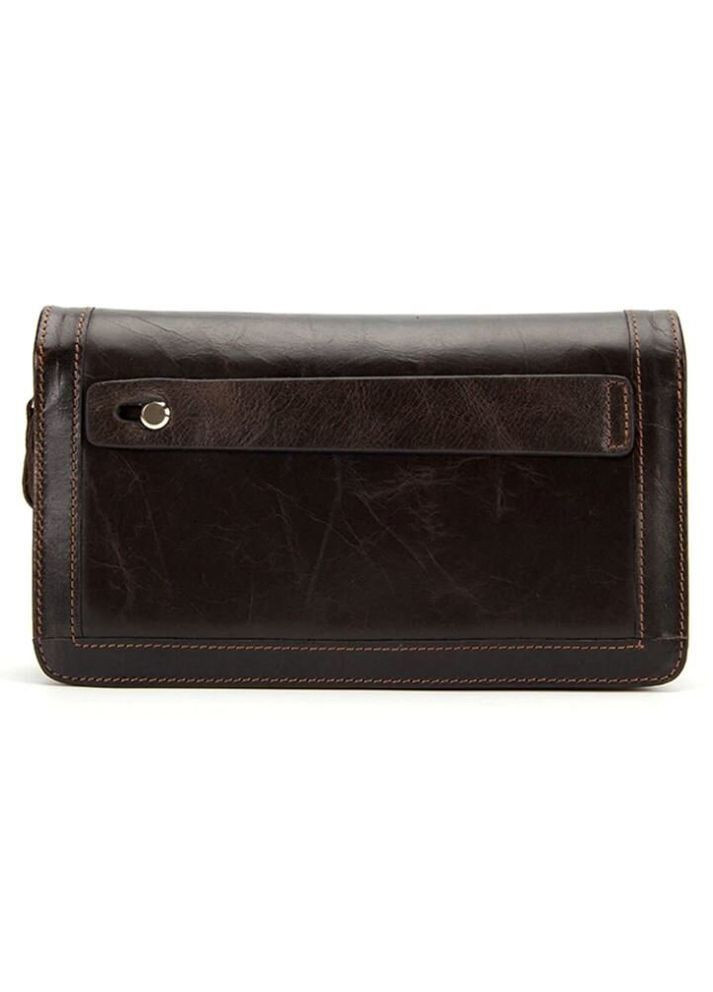 Клатч мужской с ремнем 14679 Коричневый Vintage (331910657)
