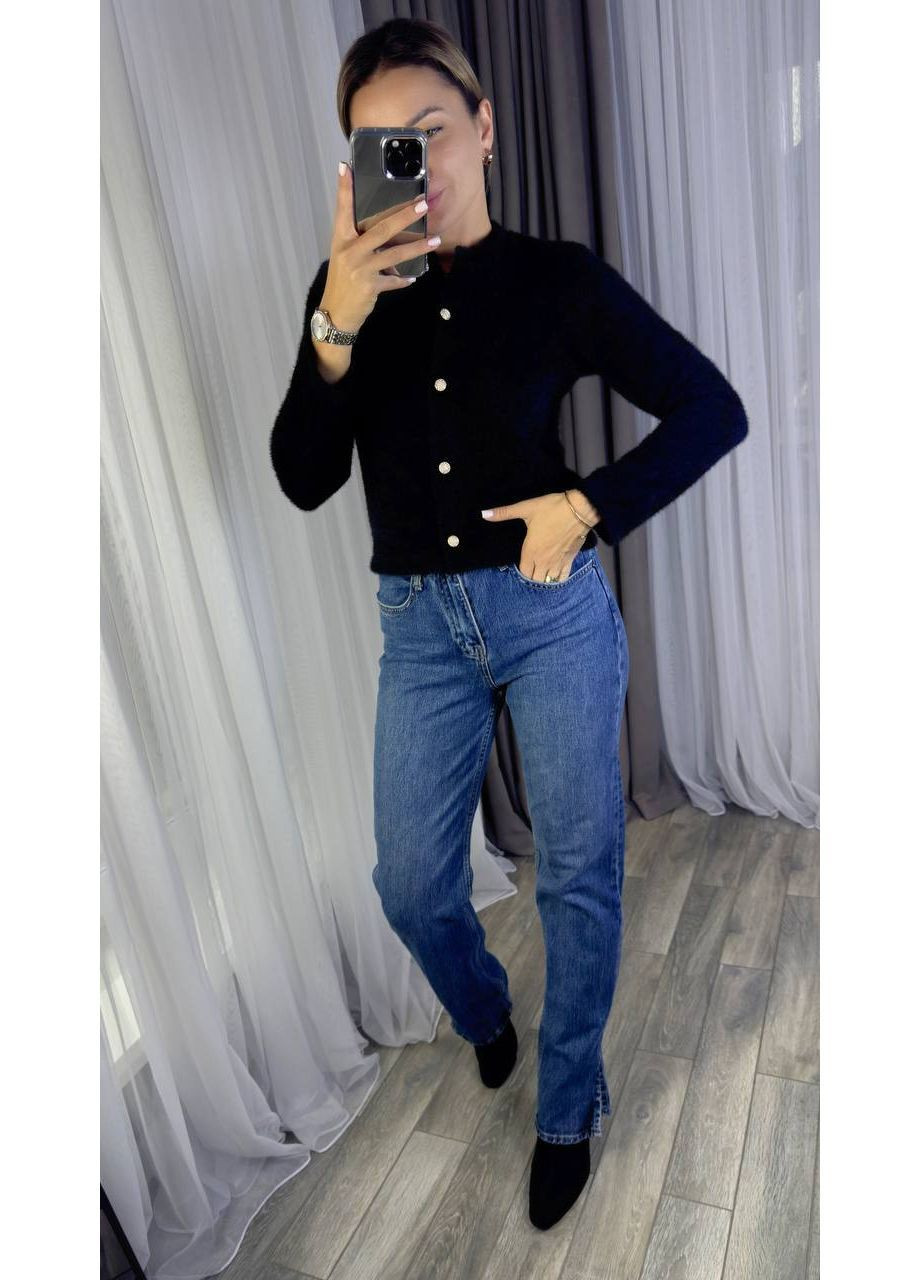 Черный кардиган Osoblyva