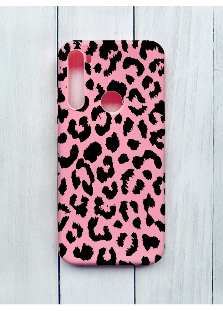 Матовий чохол на Xiaomi Redmi Note 8T Рожевий:: Леопардовий принт (принт 374) Creative (360709312)