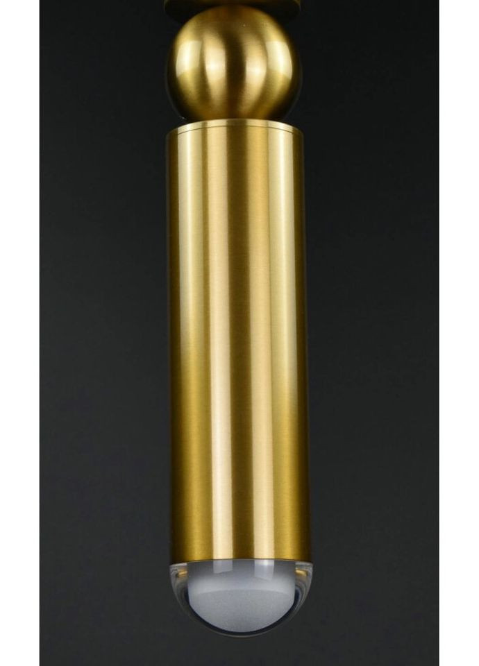 Люстра подвесная на 1 лампочку 26889 Латунь 40-180х10х10 см. Sunnysky (335974890)