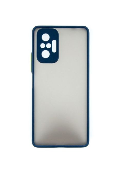 Чехол для мобильного телефона Matte Xiaomi Redmi Note 10 Pro (blue) (DG-TPU-MATT-78) DENGOS Matte Xiaomi Redmi Note 10 Pro (blue) (326586155)