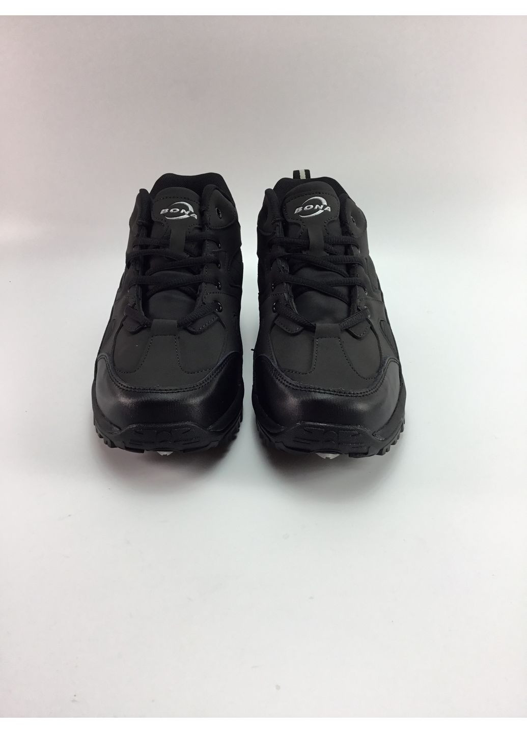 Чорні Осінні чоловічі кросівки на флісі Bona