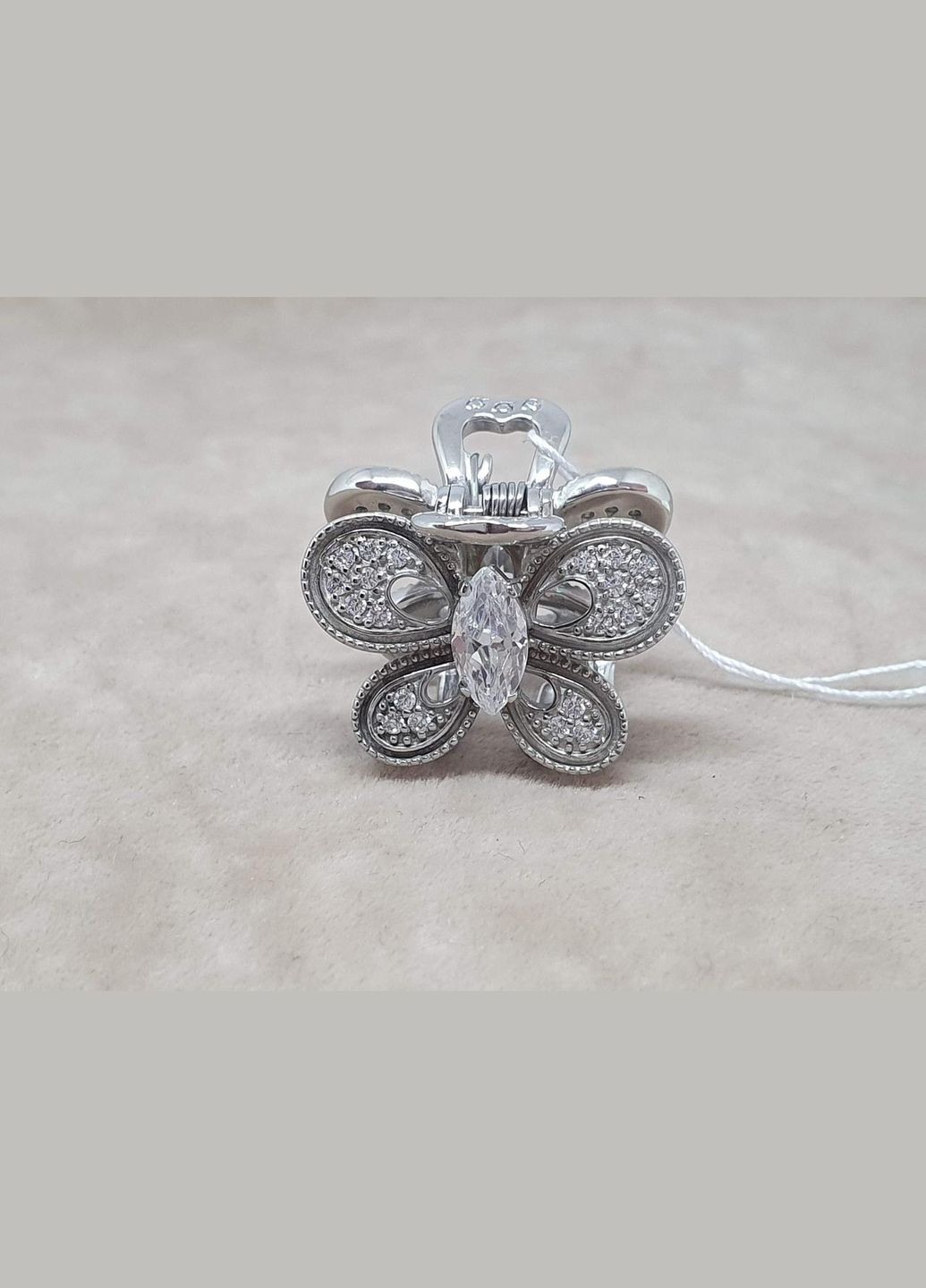 Серебряные серьги-подвески с фианитами. 9311 БЕЛ Ірій (307479425)