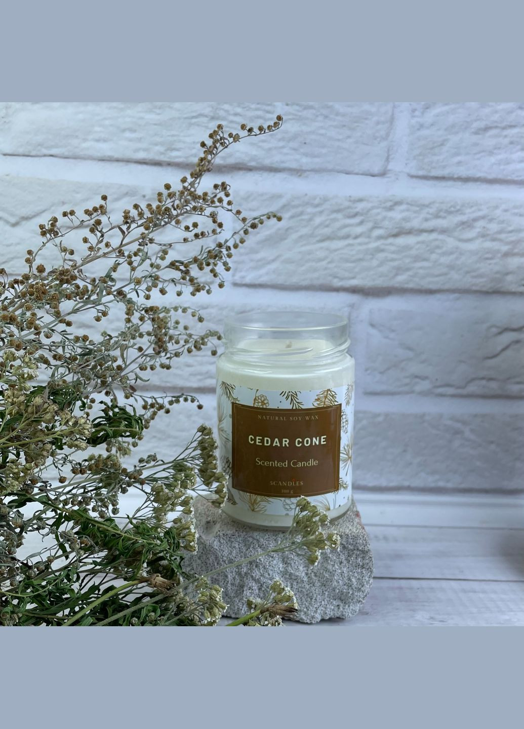 Ароматическая свеча Major Gift cedar cone 5Candles (322347600)