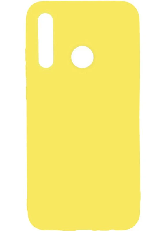 Чехол-накладка 1mm Matt TPU Case Huawei P Smart 2019 Yellow Toto (301784021)