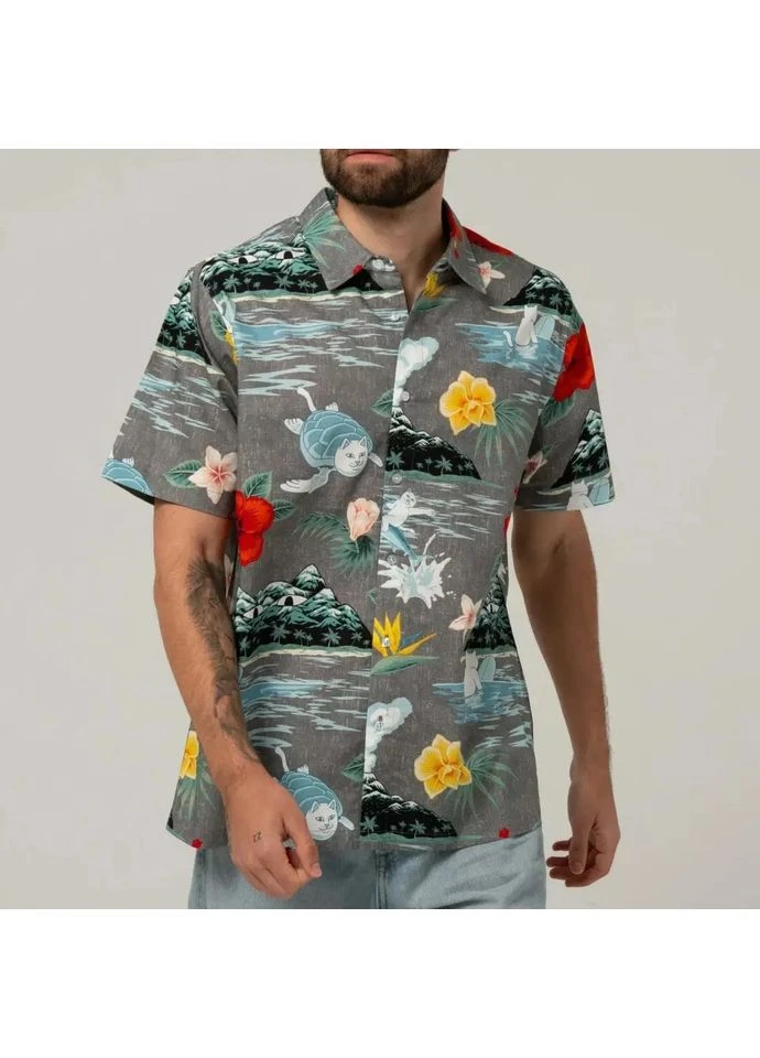 Сорочка Islanders Button Up Multi RNDSUM25103 Ripndip (399401800)