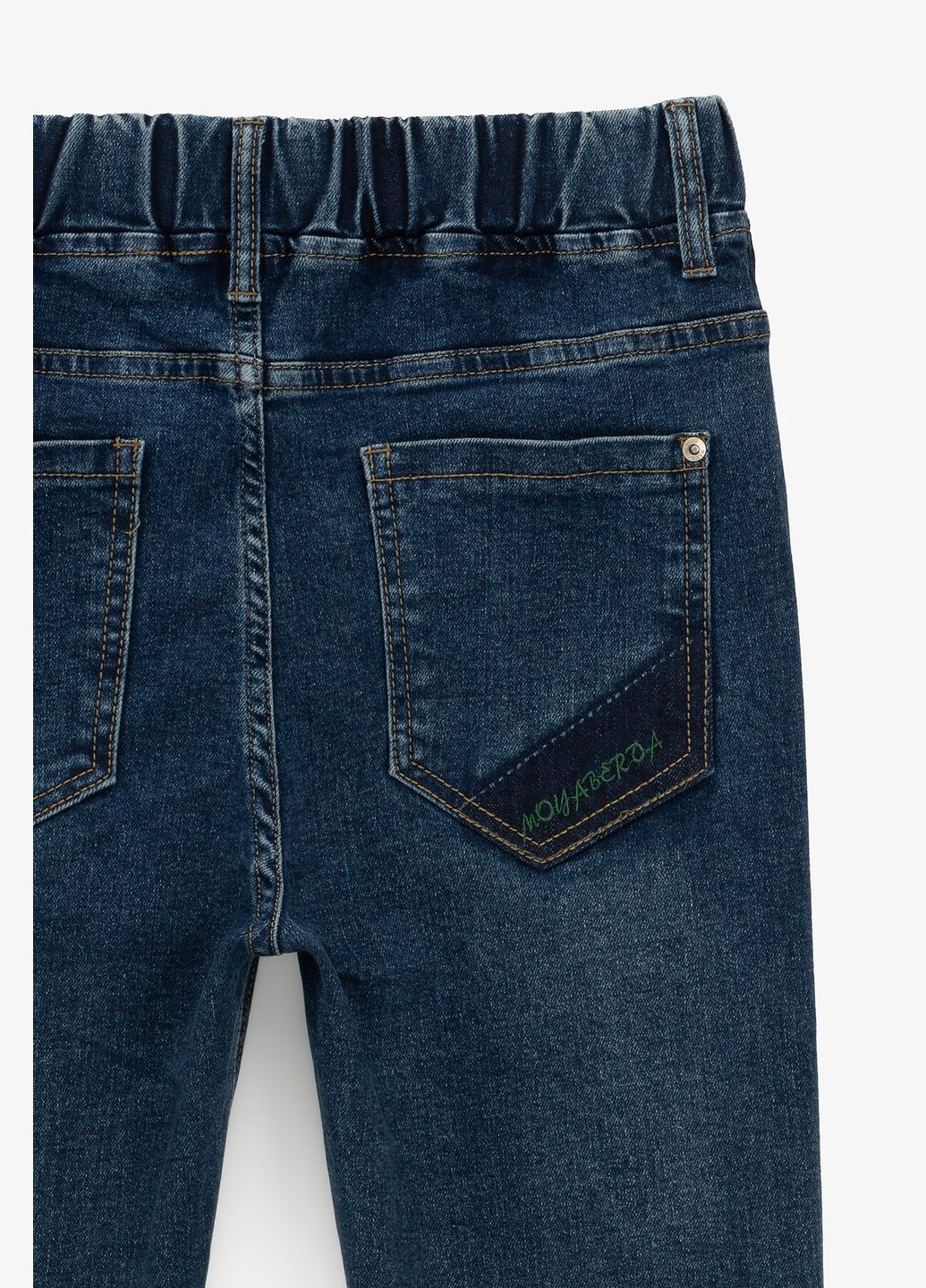Синие демисезонные джинсы для мальчика 24008 134 см синий shop (2000990892676) Moyaberla