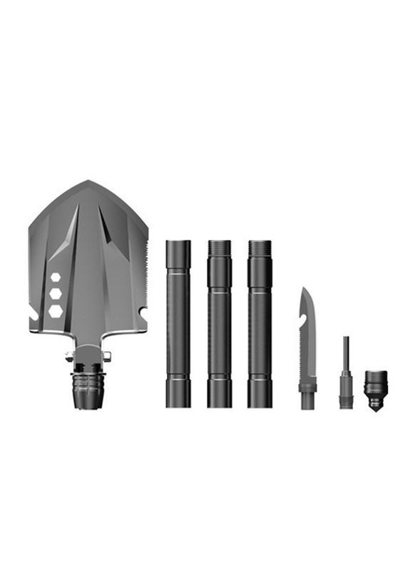 Лопата туристична YUANTOOSE D14-26 77 см складана саперна з насадками No Brand (302975028)