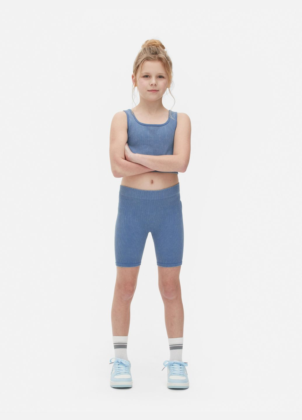 Топ sport,синий меланж, Primark (335975991)