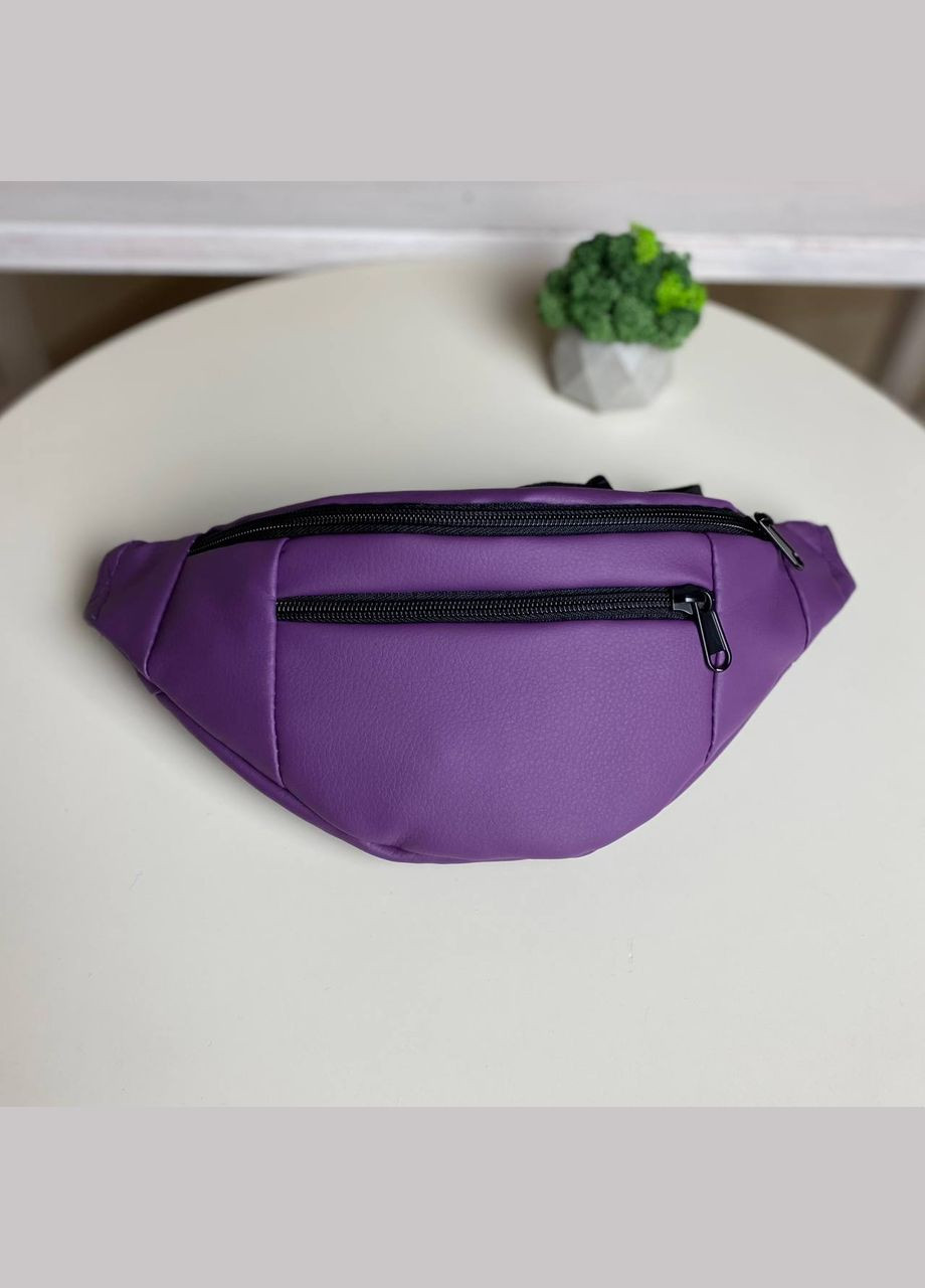 Бананка сумка на пояс фиолетовая нагрудная сумка Prime violet No Brand (293943083)