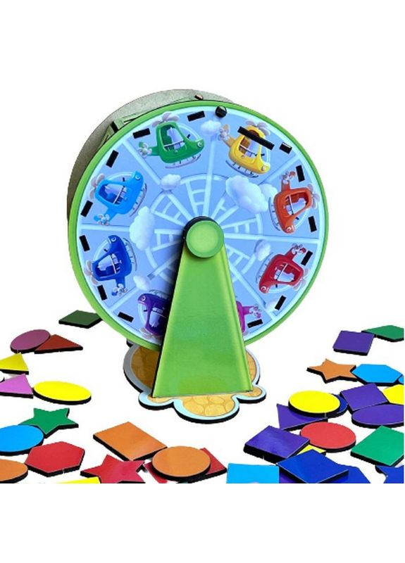 Деревянный сортер "Барабан" (ПСФ135) PSF135 геометрические фигуры Ubumblebees (302384527)