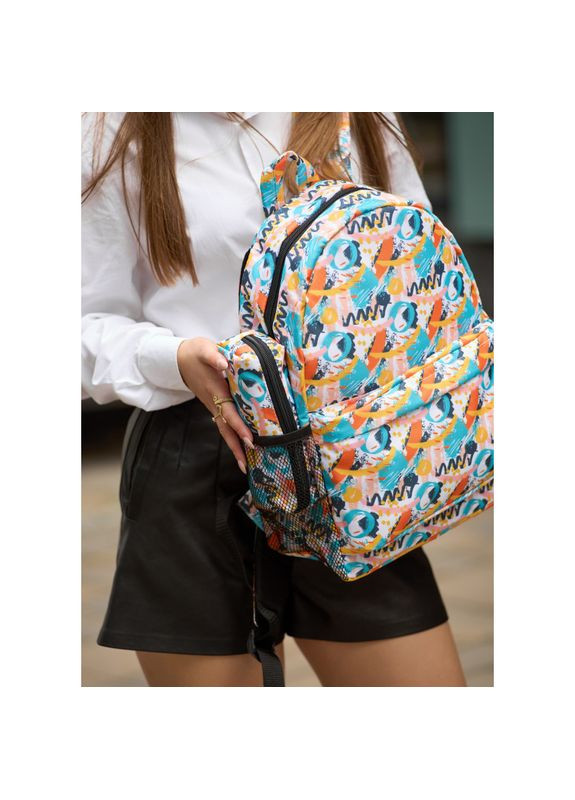 Женский рюкзак Brix PJT с принтом Light Sambag (329692813)