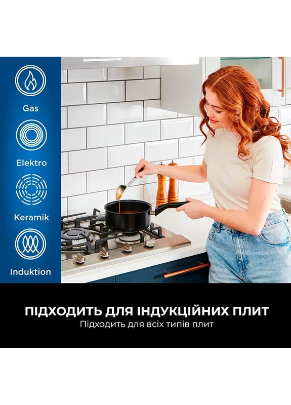 Сковорода ZEROSTICK Classic 24 см Black (CW50024DE) Ninja (366828699)