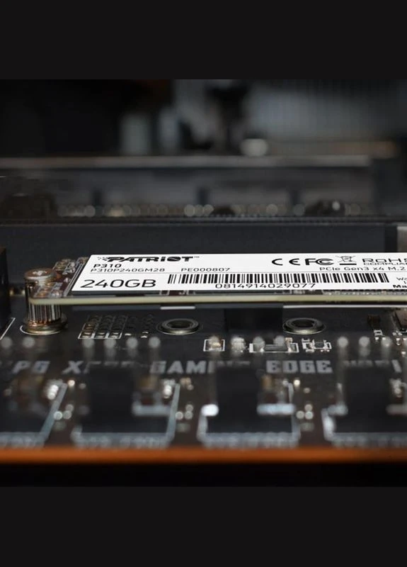 Накопитель SSD 240GB P310 M.2 2280 PCIe NVMe 3.0 x4 TLC (P310P240GM28) Patriot (332957974)
