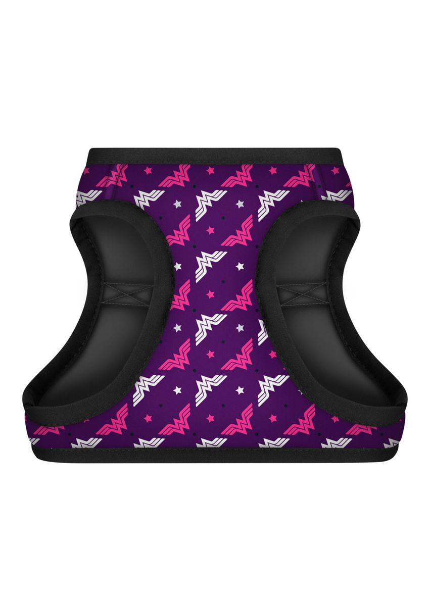 Шлей для собак мягкая Clothes "Дивушка фиолет" S2, В 46-50 см С 43-45 см WAUDOG (279566664)