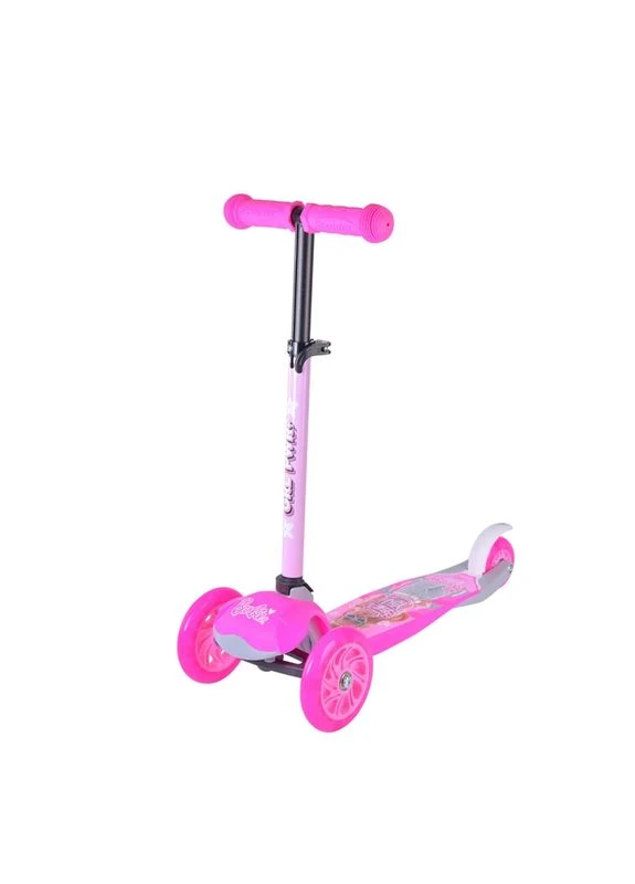 Детский самокат "Barbie" LS2211 с рюкзачком 17х20 см Bambi (381382260)