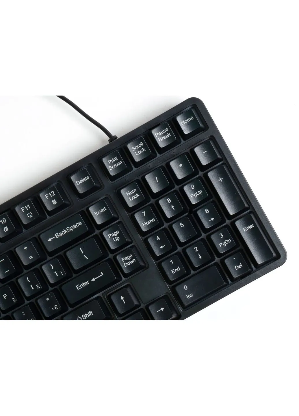 Клавіатура (GK116B/97) AOC GK116B LED USB UA Black (399994929)