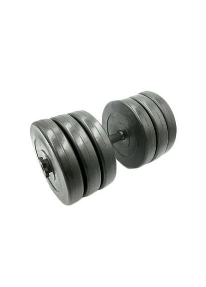 Гантель складальна композитна в пластиковій оболонці Rock pro 30,5 кг NE-PL-G-030 Newt (322234115)