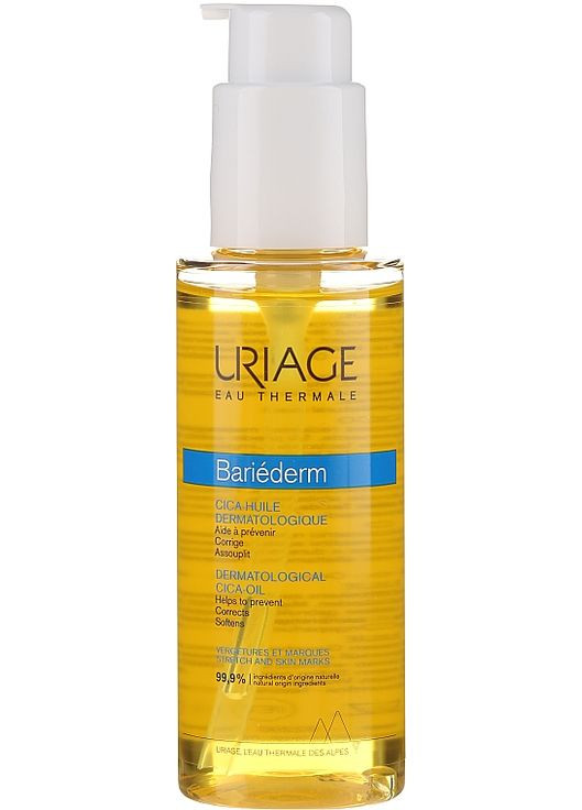 Олія для запобігання розтяжок Bariederm Dermatological Cica-Oil 100ml (843024-87227) Uriage (368630513)